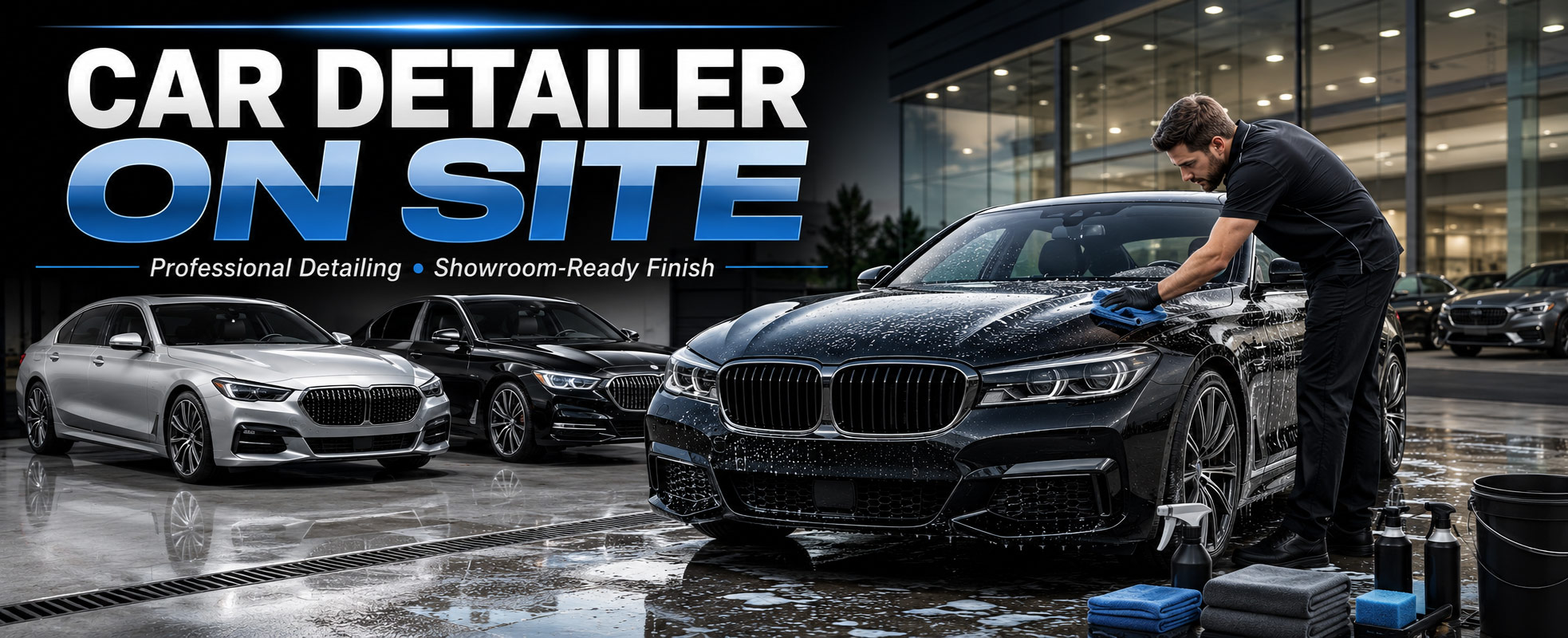 Car Detailer on Site