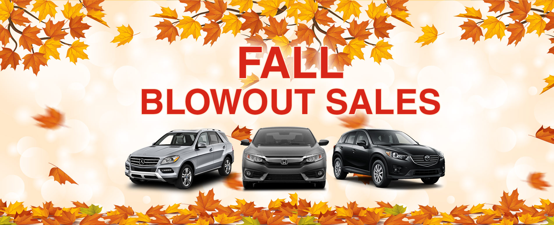 Fall blowout sale
