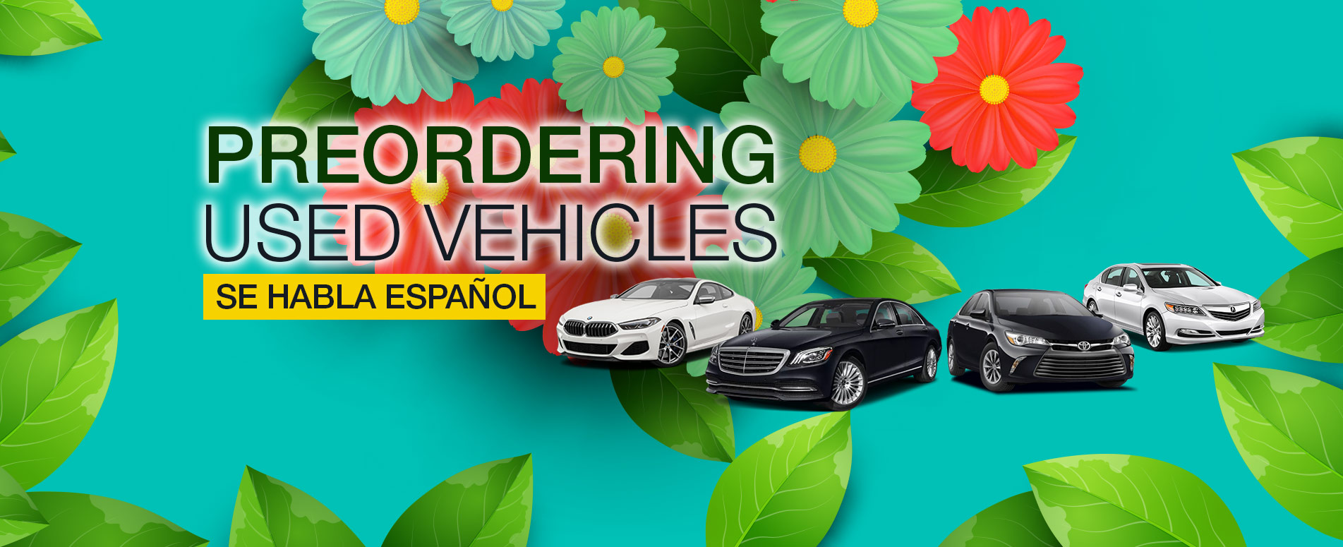 Preordering used vehicles